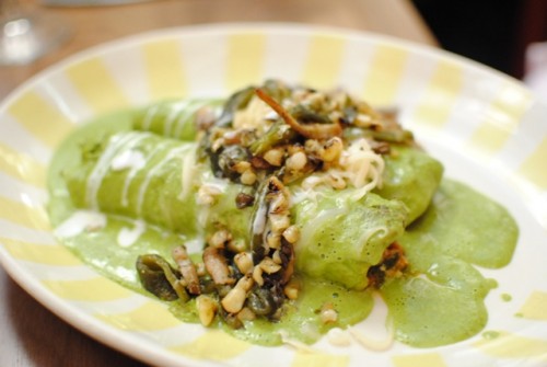 chicken enchiladas 500x335 Border Grill Downtown   2/3/11